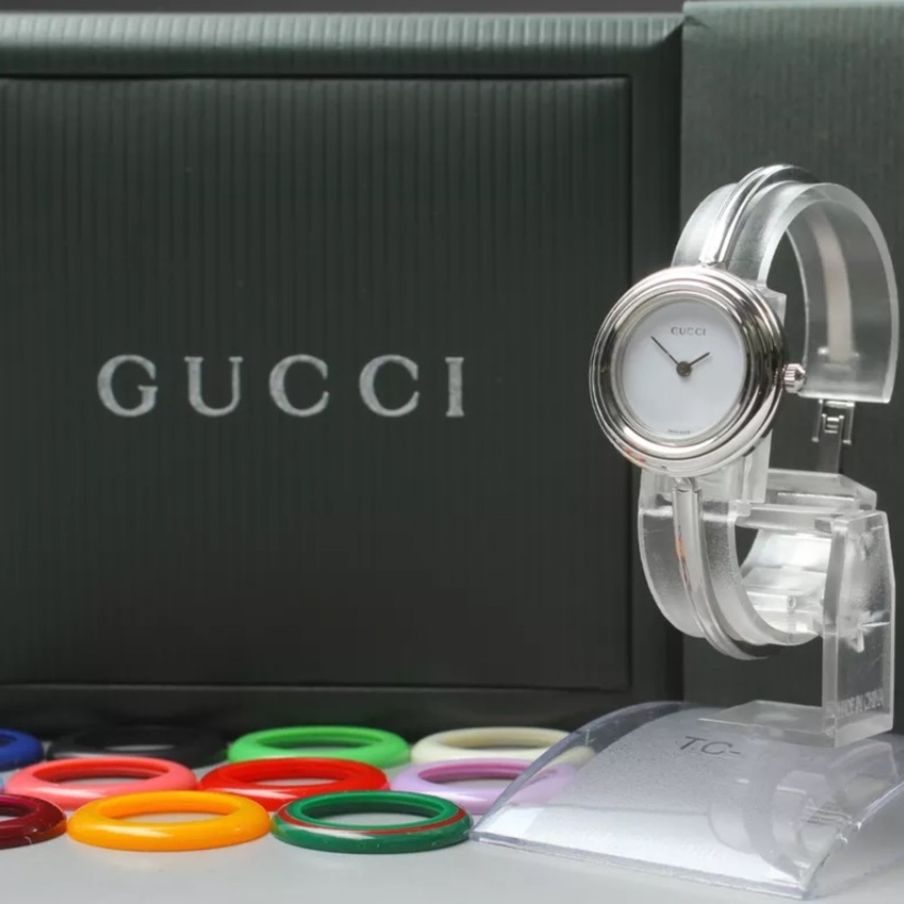 Gucci RARE 925 Sterling Silver Bracelet Watch